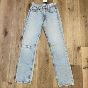 Zara straight leg jeans